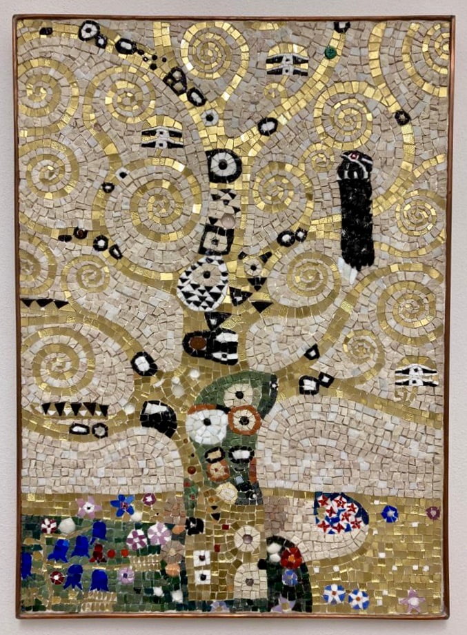 L'albero della vita - Klimt - Pixel Mosaici